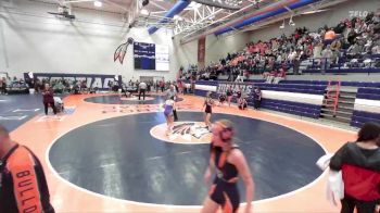 120 lbs Champ. Round 2 - Gracie Meluch, Naperville (Central) vs Khloe Wright, Canton