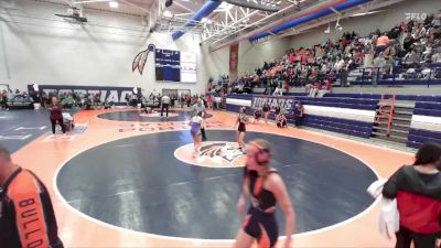 120 lbs Champ. Round 2 - Gracie Meluch, Naperville (Central) vs Khloe Wright, Canton