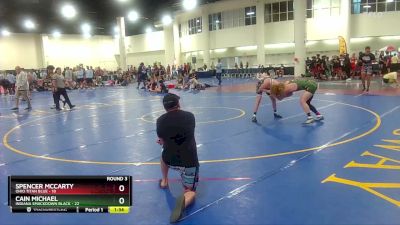 165 lbs Round 3 (6 Team) - Spencer Mccarty, Ohio Titan Blue vs Cain Michael, Indiana Smackdown Black