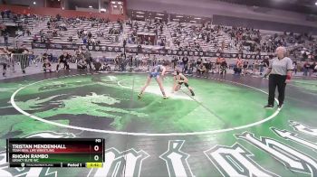 83 lbs Semifinal - Rhoan Rambo, Legacy Elite WC vs Tristan Mendenhall, Team Real Life Wrestling