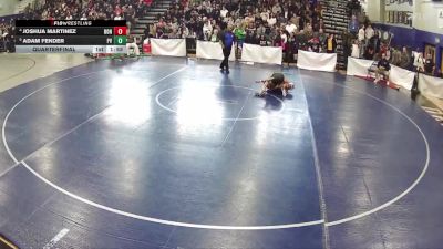 113 lbs Quarterfinal - Adam Fender, Palo Verde vs Joshua Martinez, Bonanza