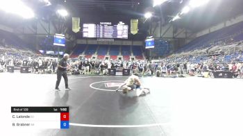 132 lbs Rnd Of 128 - Chris Lalonde, Colorado vs Brian Grabner, Alaska