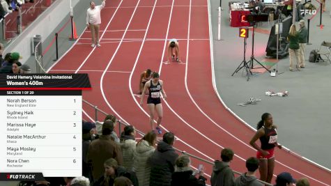 Women's 400m Open, Prelims 1