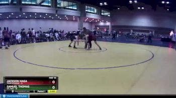 132 lbs Round 2 (10 Team) - Jackson Haga, Team Dynamic vs Samuel Thomas, STL Red