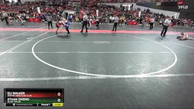 165 lbs Cons. Round 3 - Ethan Sweno, Blair-Taylor vs Eli Walker, Westby Wrestling Club