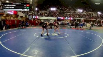 G - 145 lbs Cons. Round 2 - Elisa Bernabe, Flathead (Kalispell) Girls vs Anna Cronk, St. Ignatius Girls