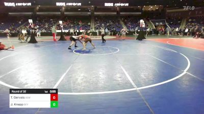 190 lbs Round Of 32 - Tyler Gervais, Agawam vs Jason Knapp, Beverly