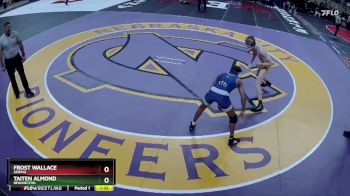 Quarterfinal - Taiten Almond, Bennington vs Frost Wallace, Gering