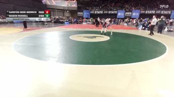 Boys 2A 138 lbs Quarterfinal - Mason Russell, Othello vs Karsten Gene Merrick, Prosser