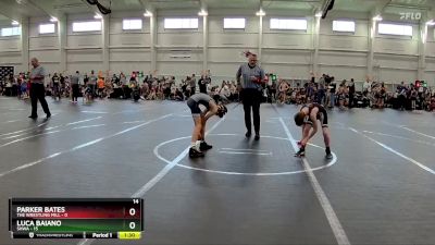 84 lbs Round 1 (10 Team) - Parker Bates, The Wrestling Mill vs Luca Baiano, SHWA