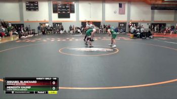 145 lbs 5th Place Match - Meredith Kaump, Cedar Rapids Kennedy vs Annabel Blanchard, Dubuque Hempstead