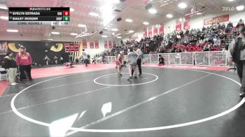 120 lbs Cons. Round 2 - Evelyn Estrada, Oxnard vs Bailey Dugger, Chaparral