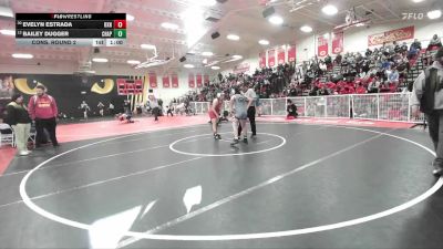 120 lbs Cons. Round 2 - Evelyn Estrada, Oxnard vs Bailey Dugger, Chaparral