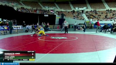 D2-165 lbs Cons. Round 2 - Marquette Jones, Mountain Pointe vs Titan Lewis, Buckeye Union