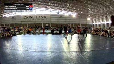 138 lbs Kane Johnson, Minnesota Blue vs Bryson Burton, Oklahoma Outlaws Blue
