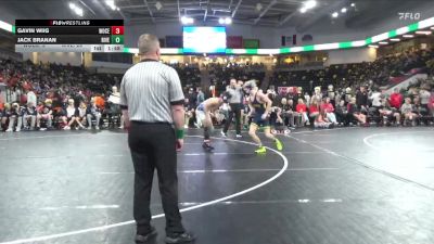 144 lbs 5th & 7th Place - Gavin Wiig, Woodbury Central vs Jack Branan, Riverside, Oakland