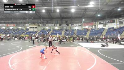 61 lbs Consolation - Cade Hill, Black Fox Wrestling Academy vs Jameson Hitchcock, Top Notch
