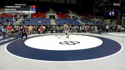 165 lbs Champ. Rd Of 128 - Ty'Quavion Smart, IL vs Noah Colon, CT