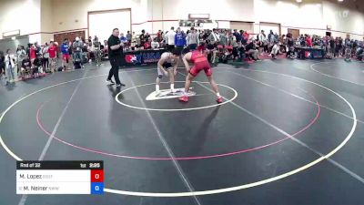 61 kg Rnd Of 32 - Marcel Lopez, Southern Illinois Regional Training Center vs Mitchell Neiner, Nwwc