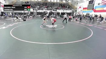 132 lbs Quarters & 1st Wb (16 Team) - Parker Hill, Kelly Walsh vs Maxwell Jirak, Star Valley
