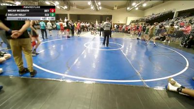 89 lbs Rr Rnd 4 - Micah Mcgrath, Smitty's Barn MS vs Declan Kelly, Clearview MS