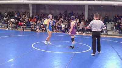 135 lbs Round 2 - Lorelei Granberry, Norton Community HS vs Madison Dembowski, Grand Island