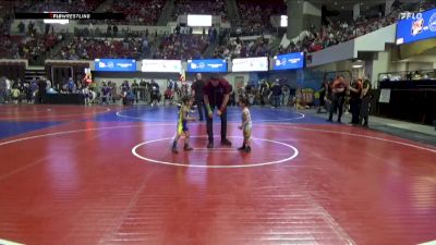 37 lbs Champ. Round 1 - Luca Garcia, Shepherd Wrestling Club vs Matthew Verdin, Hettinger