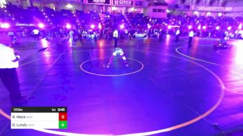 120 lbs Consi Of 16 #2 - Robert Meza, Basement Brawlers vs David Lundy, Unaffiliated