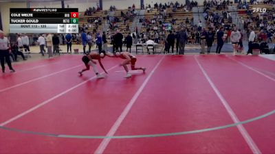 125 lbs Cons. Round 1 - Tucker Gould, Rochester-CTC vs Cole Welte, Augustana