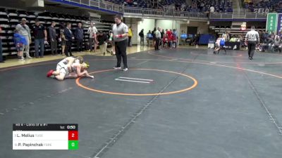 90 lbs Rd 4 - Consi Of 8 #1 - Landon Melius, Tussey Mountain vs Paxton Papinchak, Forest Hills