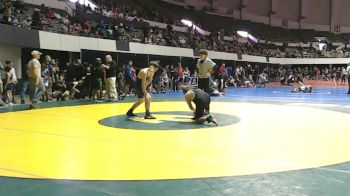 Rookie 6-8 165 Quarterfinal - Tilden LaFountaine, Midlothian Miners Wrestling Cl vs Silas Hubbard, Jolliff Middle School