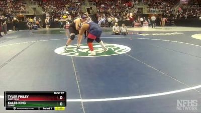 5A 285 lbs Champ. Round 1 - Tyler Finley, West Mesa vs Kaleb King, Clovis