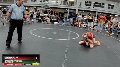 84 lbs Round 6 (8 Team) - Barrett Sterner, Ohio Gold vs Paxton Bylin, Team Gotcha