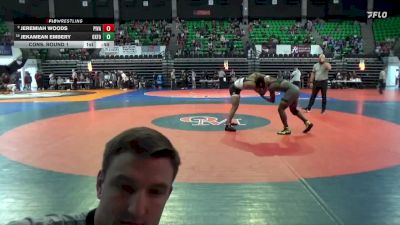 6A 165 lbs Cons. Round 1 - Jekamean Embery, Oxford vs Jeremiah Woods, Pinson Valley