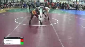 102 lbs Quarterfinal - Tyson Zvonar, Midwest Battleground vs Deion Johnson, Victory Elite