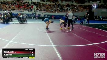 D4-138 lbs Cons. Round 1 - Quinn Peto, Arizona Lutheran HS vs Ryan Kee, Window Rock