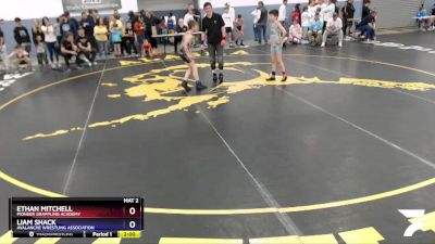 82 lbs Rr1 - Ethan Mitchell, Pioneer Grappling Academy vs Liam Shack, Avalanche Wrestling Association