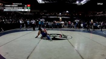 Girls 120 lbs Cons. Round 3 - Esmerelda Meraz-Ortiz, Goddard vs Sydney Koranyi, Academy