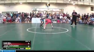 87 lbs Placement Matches (8 Team) - Case Bell, Indiana Gold vs Jamiel Castleberry, Illinois