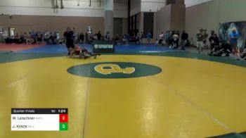 114 lbs Quarterfinal - William Leischner, Mayo Quanchi Wrestling Club vs James Kosza, Wellington Wrestling Club