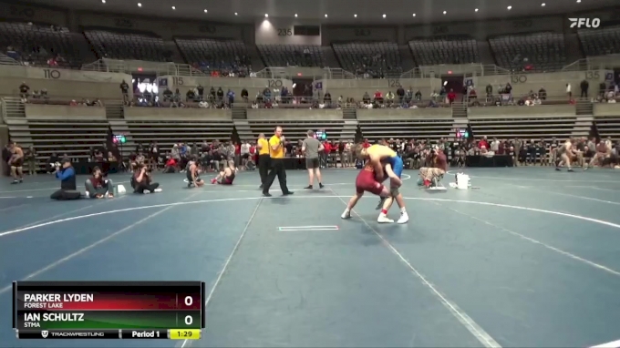 139 Championship Bracket Semifinal - Parker Lyden, Forest Lake vs Ian ...