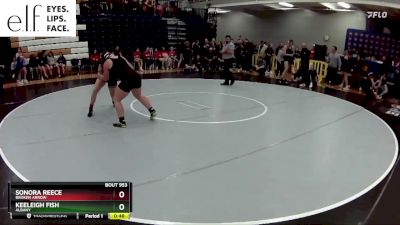 170 lbs. Cons. Round 4 - Sonora Reece, Broken Arrow vs Keeleigh Fish, Albany