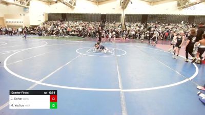 62-J lbs Quarterfinal - Colemann Sehar, D3 Training Center vs Marco Yodice, Yodice