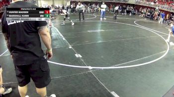 130 lbs Champ. Round 1 - Marshall Kumm, Wrestling With Character vs Hunter Madsen, Kearney MatCats Wrestling Club