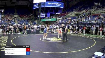 152 lbs 5th Place - Mishell Rebisch, Michigan vs Adriana Palumbo, New York