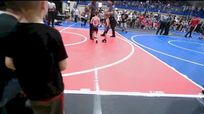 43 lbs Quarterfinal - Kanon Zappone, Barnsdall Youth Wrestling vs Cannon Francis, Skiatook Youth Wrestling