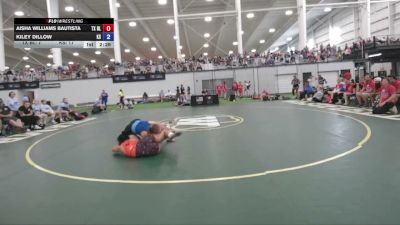 170 lbs Aisha Williams Bautista, Texas Blue vs Kiley Dillow, Kansas
