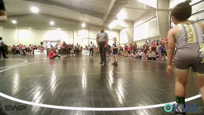 60 lbs Consi Of 8 #2 - Britton Oldham, Raw Wrestling Club vs Kingston Baucom, Salina Wrestling Club