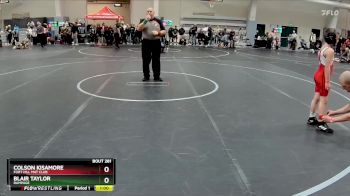 65 lbs Round 3 - Blair Taylor, Rampage vs Colson Kisamore, Fort Hill Mat Club