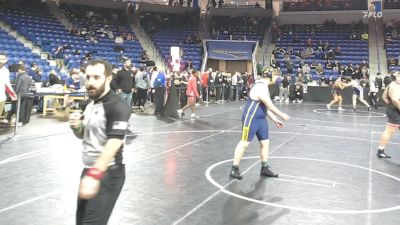 285 lbs Round Of 64 - Matt Benn, Bedford vs Kevin Tully, Greater Lowell